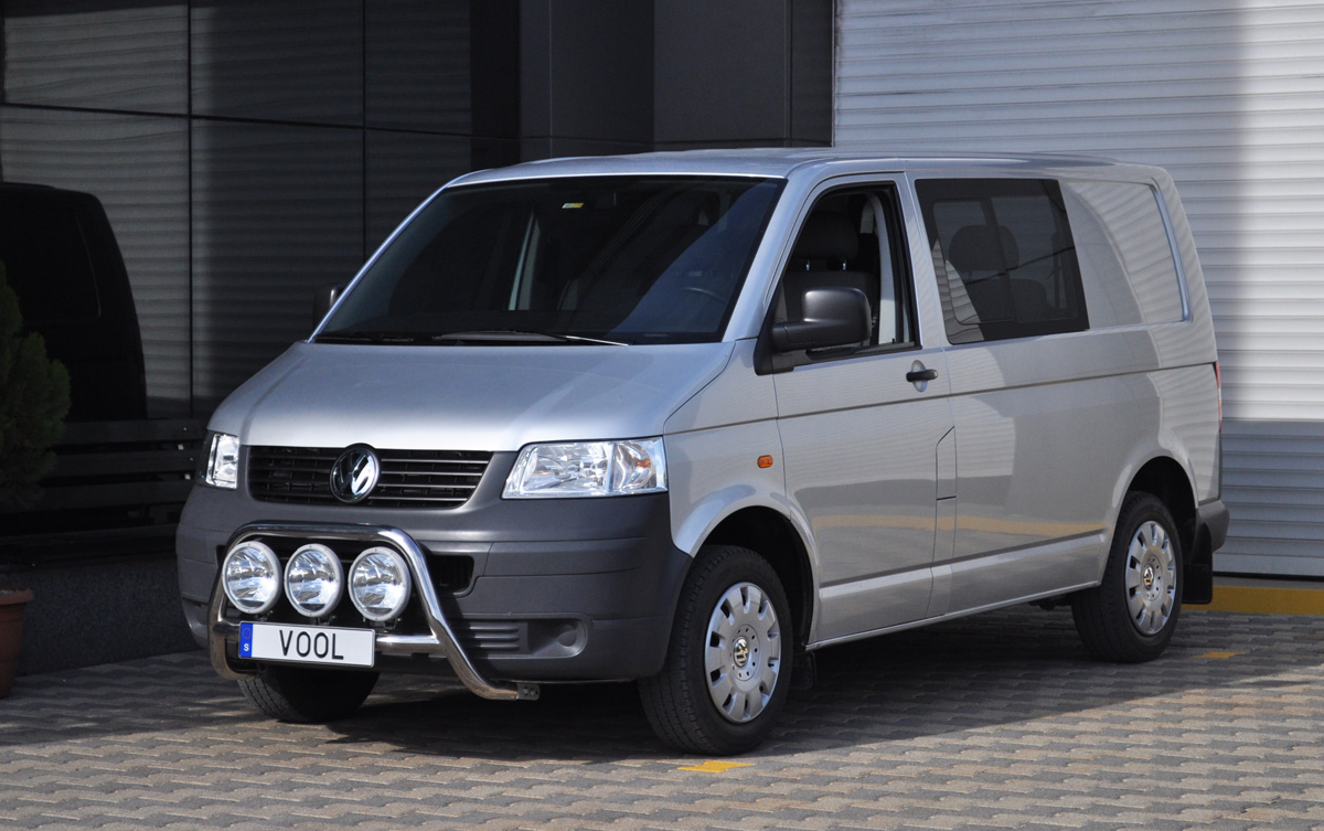 Bullbar VW T5 1015 Extraljuskungen